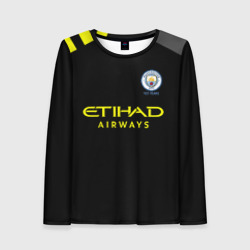 Женский лонгслив 3D Manchester City away 19-20