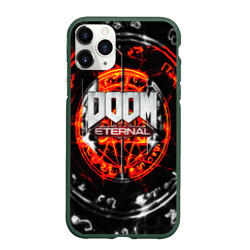 Чехол для iPhone 11 Pro Max матовый Doom eternal