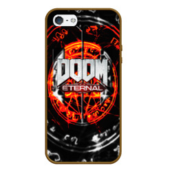 Чехол для iPhone 5/5S матовый Doom eternal