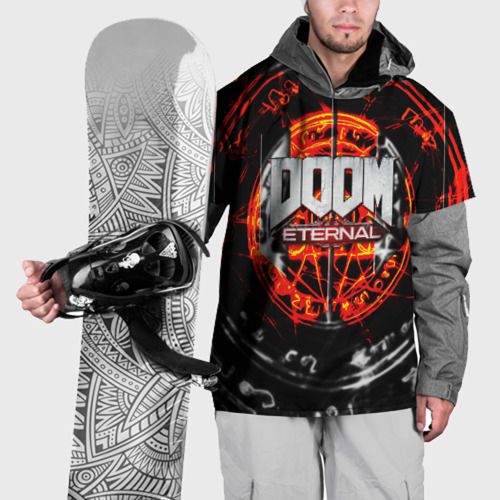 Накидка на куртку 3D Doom eternal, цвет 3D печать