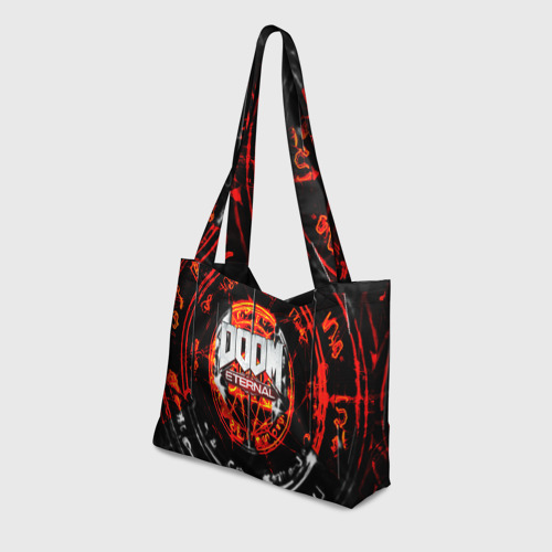 Пляжная сумка 3D Doom eternal - фото 3