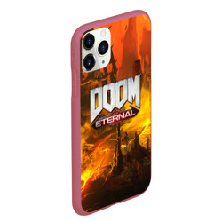 Чехол для iPhone 11 Pro Max матовый Doom eternal - фото 2