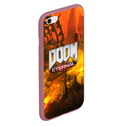 Чехол для iPhone 6/6S матовый Doom eternal - фото 2