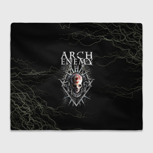 Плед 3D Arch Enemy, цвет 3D (велсофт)