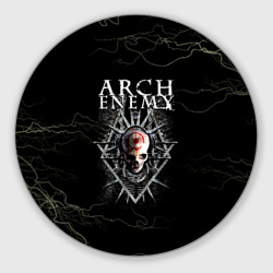 Круглый коврик для мышки Arch Enemy