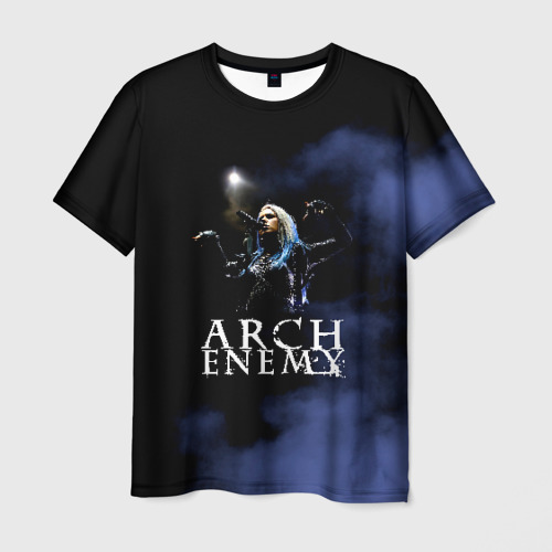 Мужская футболка с принтом Arch Enemy, вид спереди №1