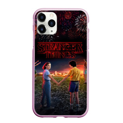 Чехол для iPhone 11 Pro Max матовый Stranger things