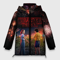 Женская зимняя куртка Oversize Stranger things