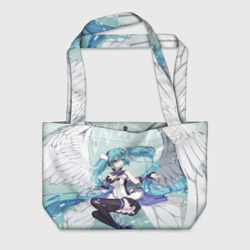 Пляжная сумка 3D Хацуне Мику с крыльями