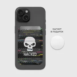 Картхолдер Magsafe магнитный Hacked - фото 2