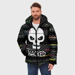 Мужская зимняя куртка 3D Hacked - фото 2