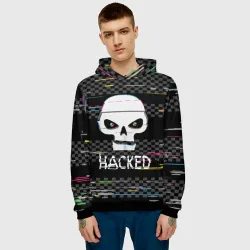 Мужская толстовка 3D Hacked - фото 2