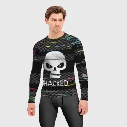 Мужской рашгард 3D Hacked - фото 2