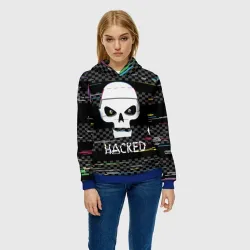 Женская толстовка 3D Hacked - фото 2