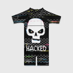 Детский купальный костюм 3D Hacked
