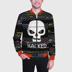 Мужской бомбер 3D Hacked - фото 2