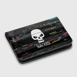 Картхолдер с принтом Hacked