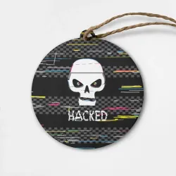Деревянная игрушка круг Hacked