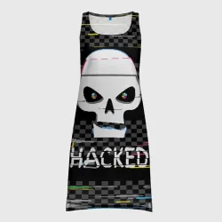 Платье-майка 3D Hacked
