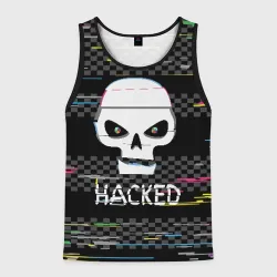 Мужская майка 3D Hacked
