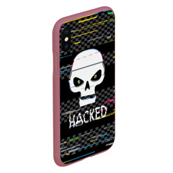 Чехол для iPhone XS Max матовый Hacked - фото 2