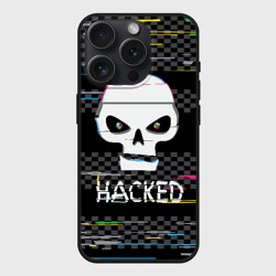 Чехол силиконовый для Apple iPhone 15 Pro матовый Hacked