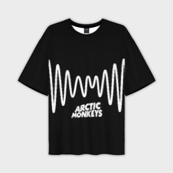 Мужская футболка oversize 3D Arctic Monkeys