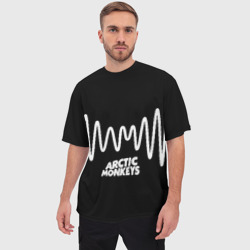 Мужская футболка oversize 3D Arctic Monkeys - фото 2