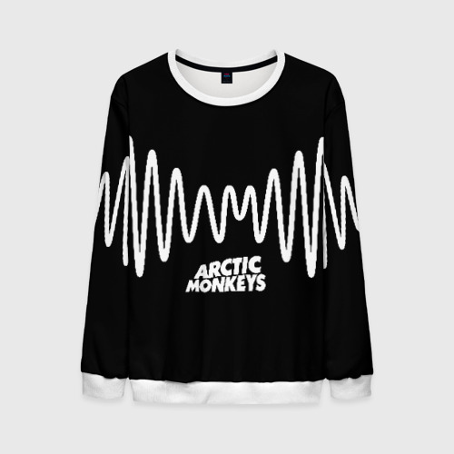 Мужской свитшот 3D Arctic Monkeys, цвет белый