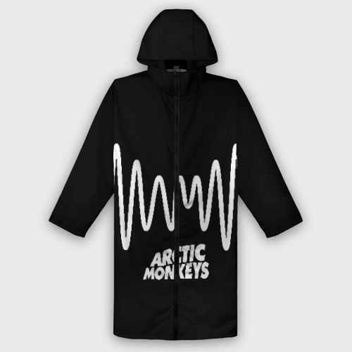 Мужской дождевик 3D Arctic Monkeys, цвет белый