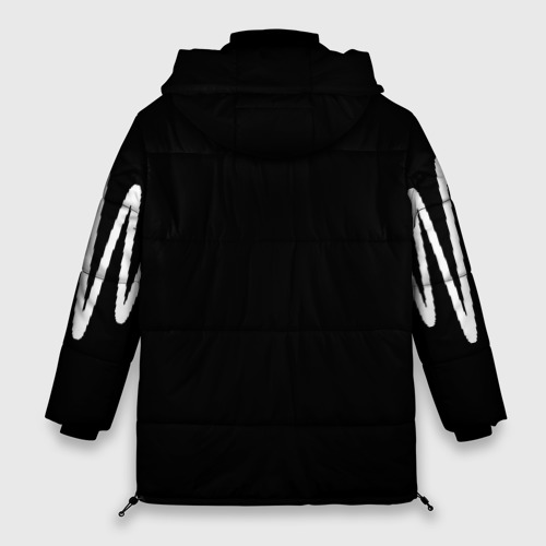Женская зимняя куртка Oversize Arctic Monkeys, цвет черный - фото 2