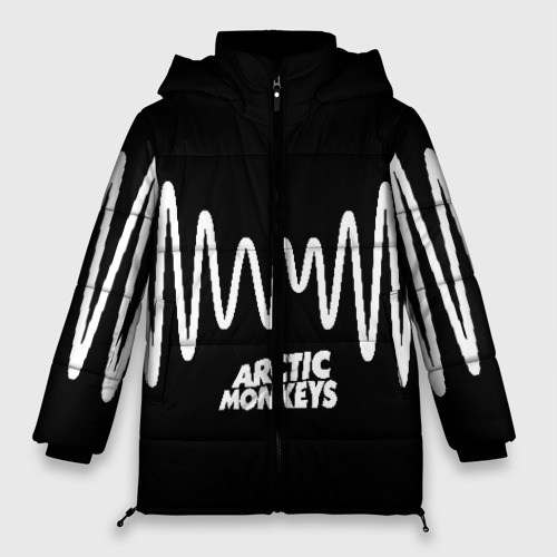 Женская зимняя куртка Oversize Arctic Monkeys, цвет черный