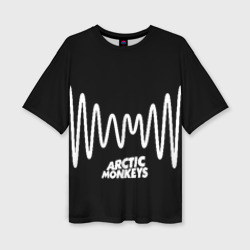 Женская футболка oversize 3D Arctic Monkeys