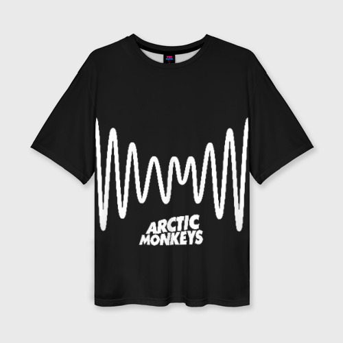 Женская футболка oversize 3D Arctic Monkeys, цвет 3D печать