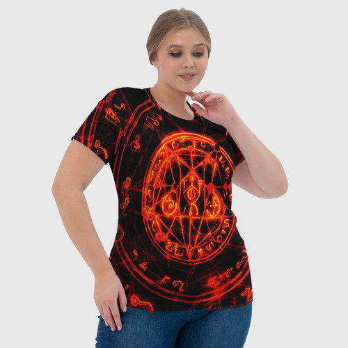 Женская футболка 3D Doom, цвет 3D печать - фото 6