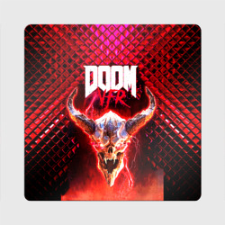 Магнит виниловый Квадрат Doom Enternal