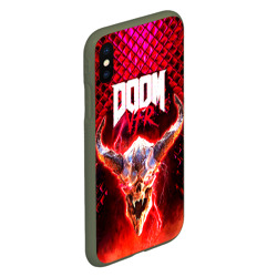 Чехол для iPhone XS Max матовый Doom Enternal - фото 2