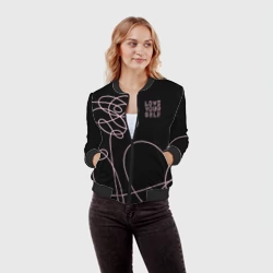 Женский бомбер 3D BTS - фото 2