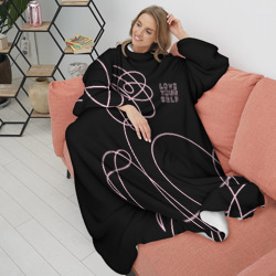 Плед с рукавами BTS - фото 2