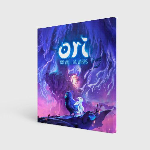 Холст квадратный Ori - And The Will Of The Wisp, цвет 3D печать