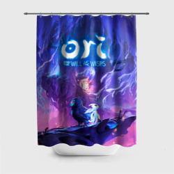 Штора 3D для ванной Ori - And The Will Of The Wisp