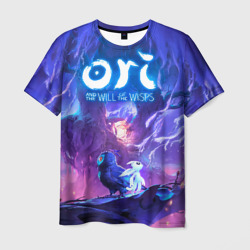 Мужская футболка 3D Ori - And The Will Of The Wisp