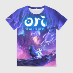 Женская футболка 3D Ori - And The Will Of The Wisp