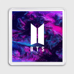 Магнит 55*55 BTS neon