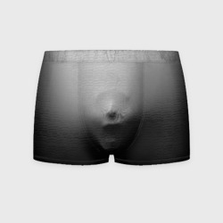 Мужские трусы 3D Кричащее лицо вырывается изнутри сквозь ткань из хоррора