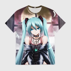 Мужская футболка 3D Мику Хацунэ