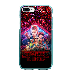 Чехол для iPhone 7Plus/8 Plus матовый Stranger things - 3 Сезон