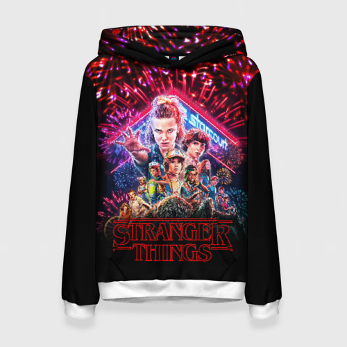 Женская толстовка 3D Stranger things - 3 Сезон, цвет 3D печать