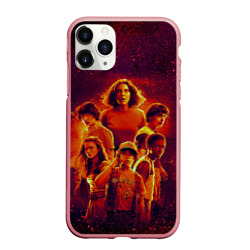 Чехол для iPhone 11 Pro Max матовый Stranger things - 3 сезон