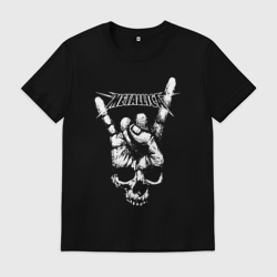 Мужская футболка хлопок Metallica